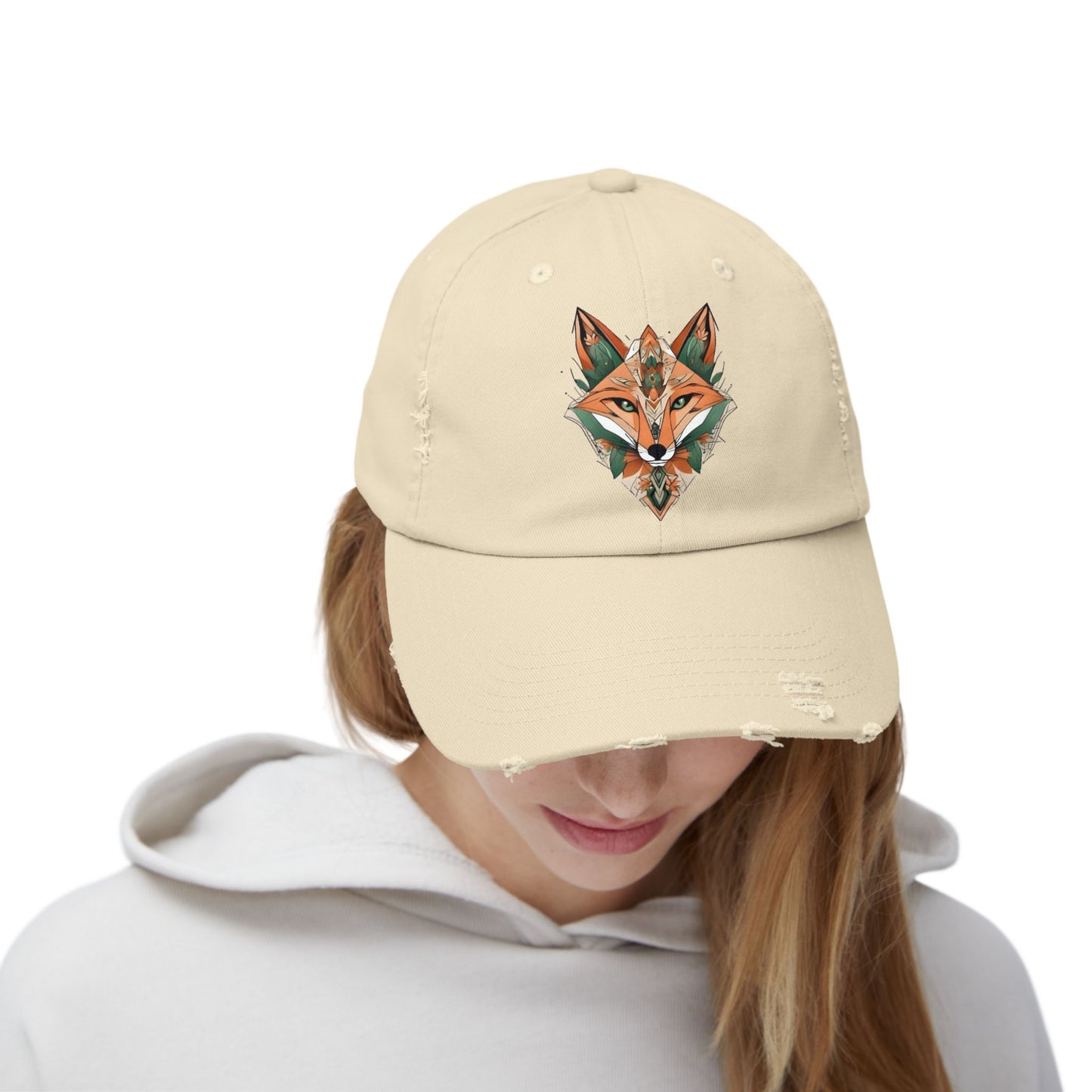 Fox Spirit Distressed Cap