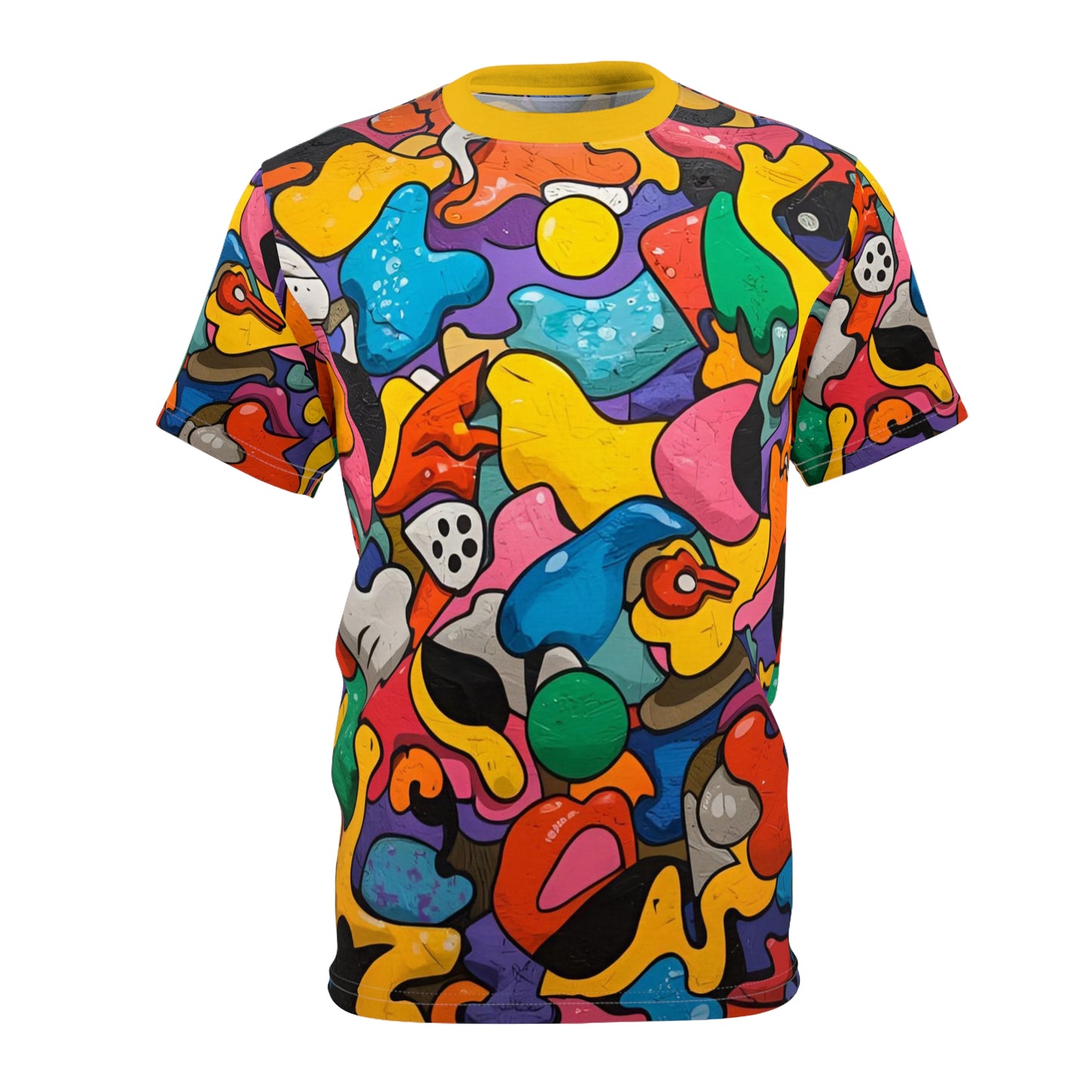 Vibrant Chaos | Abstract Art Tee