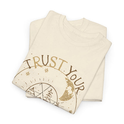 Trust Your Energy Women's Tee | Minimal Line Art