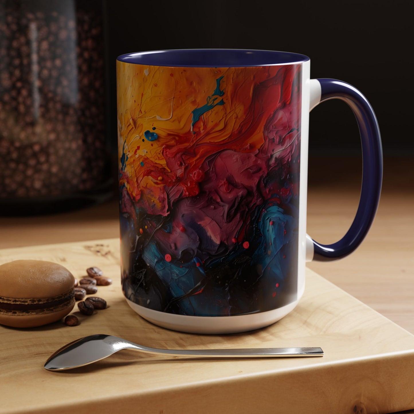 Molten Energy | Abstract Art Mug