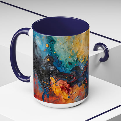 Molten Energy | Abstract Art Mug