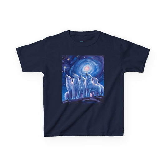 Kids Tee - Wolves Design
