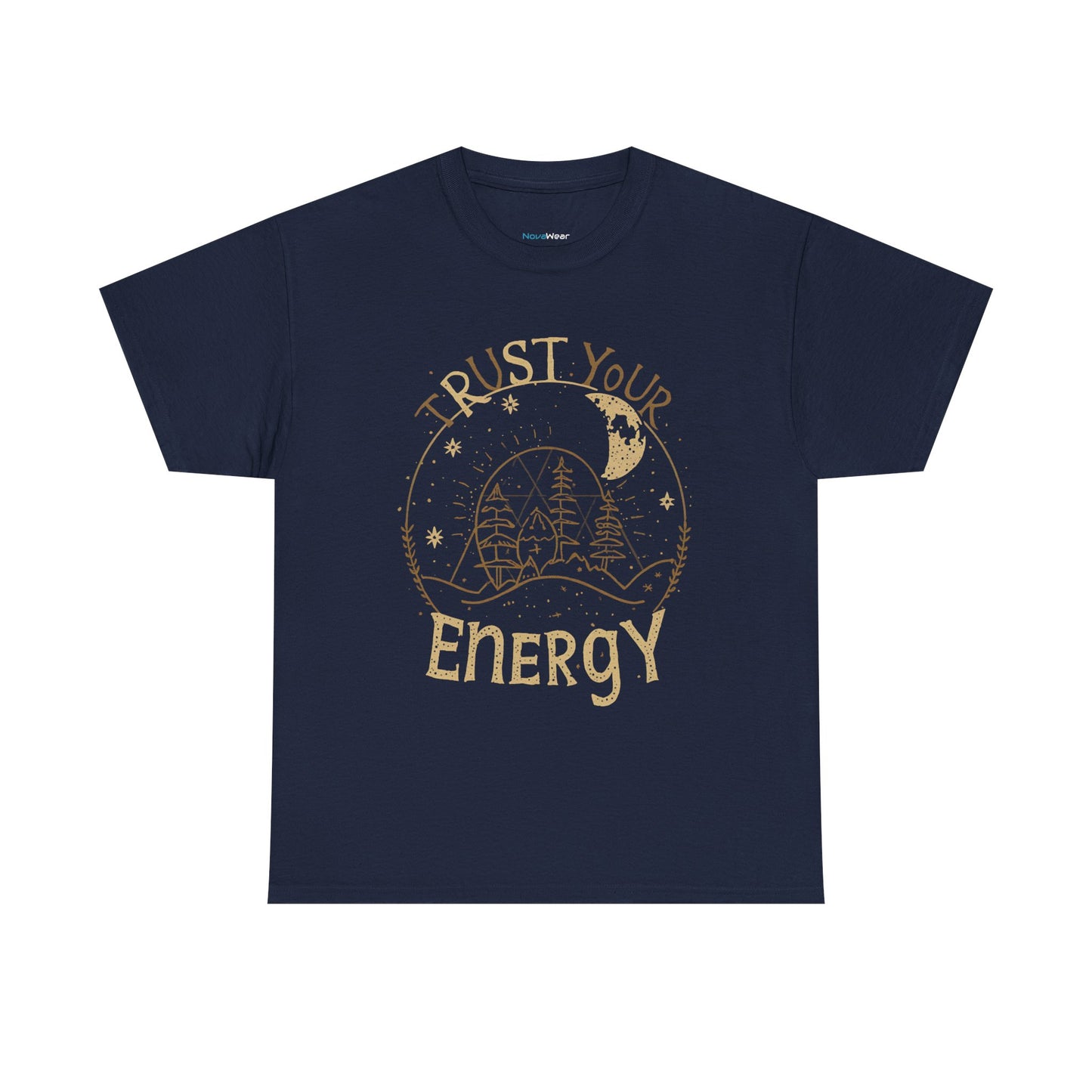Trust Your Energy Women's Tee | Minimal Line Art