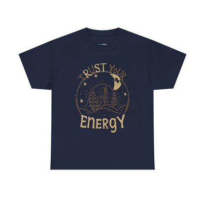Trust Your Energy Women's Tee | Minimal Line Art