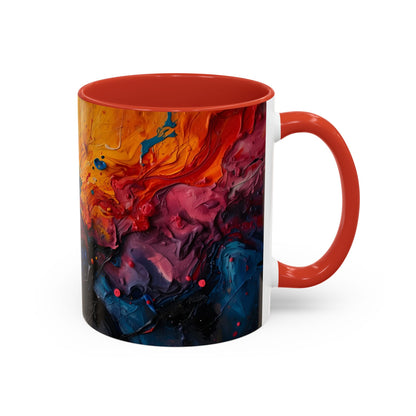 Molten Energy | Abstract Art Mug