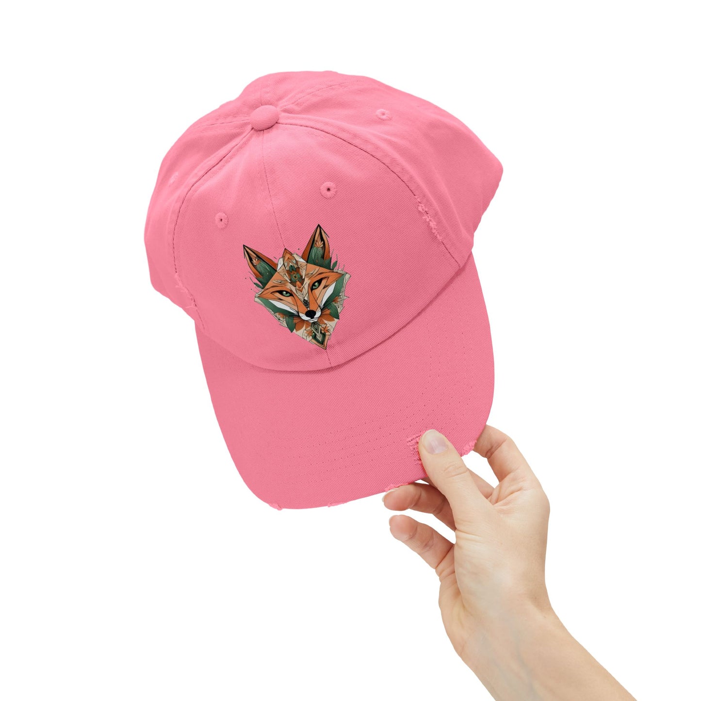 Fox Spirit Distressed Cap