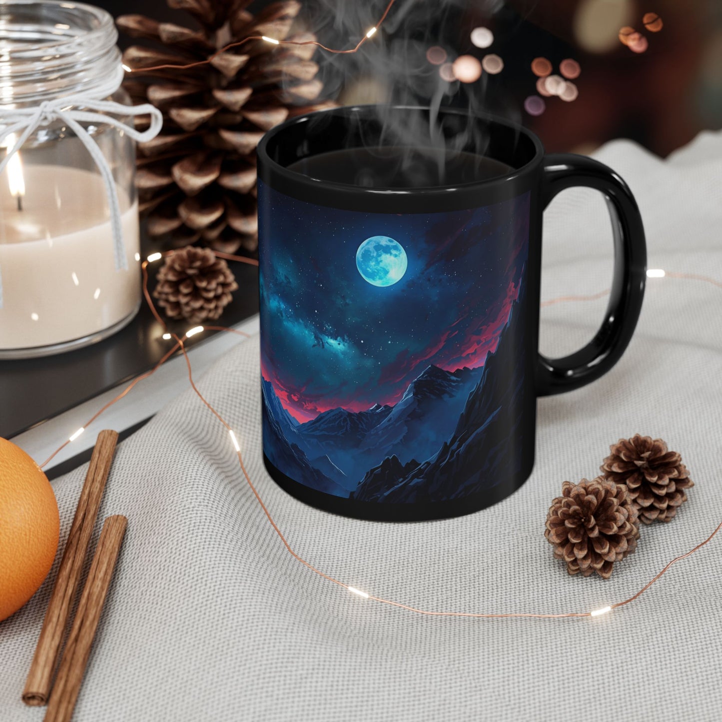 Lunar Serenity | Night Sky Mug