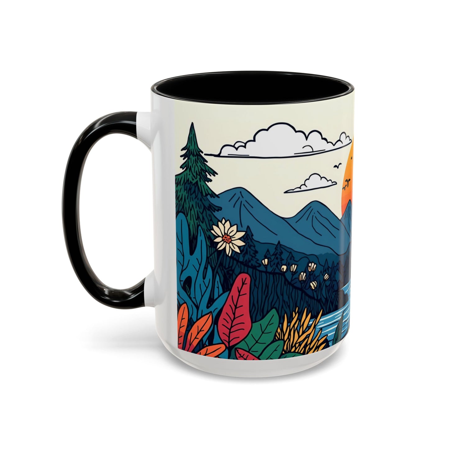 Golden Horizon | Nature Art Mug