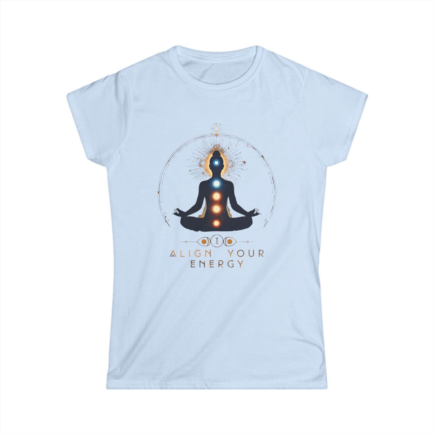 Align Your Energy Women's Tee – Chakra Meditation
