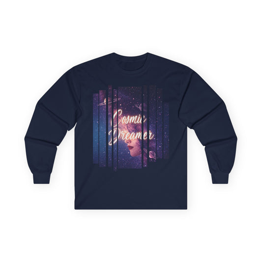 Cosmic Dreamer Long Sleeve Tee – Celestial Art