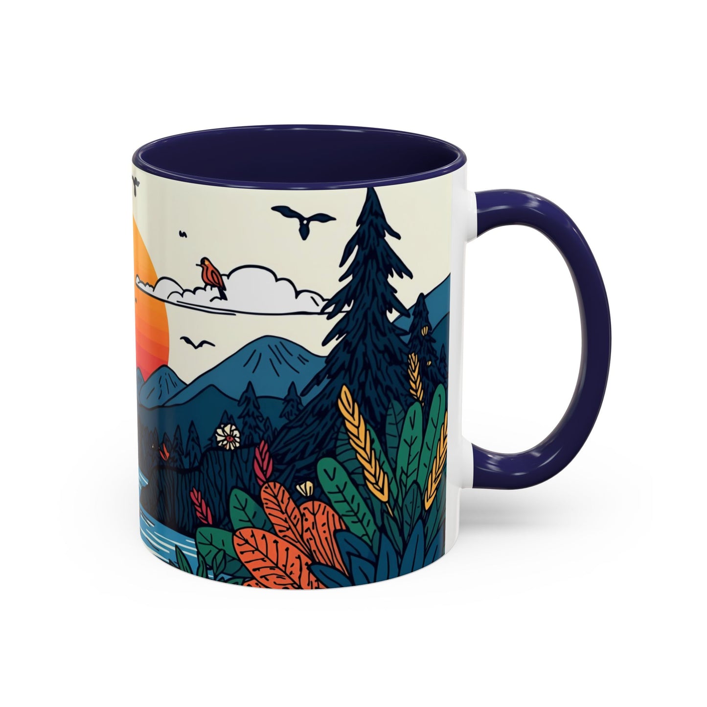 Golden Horizon | Nature Art Mug