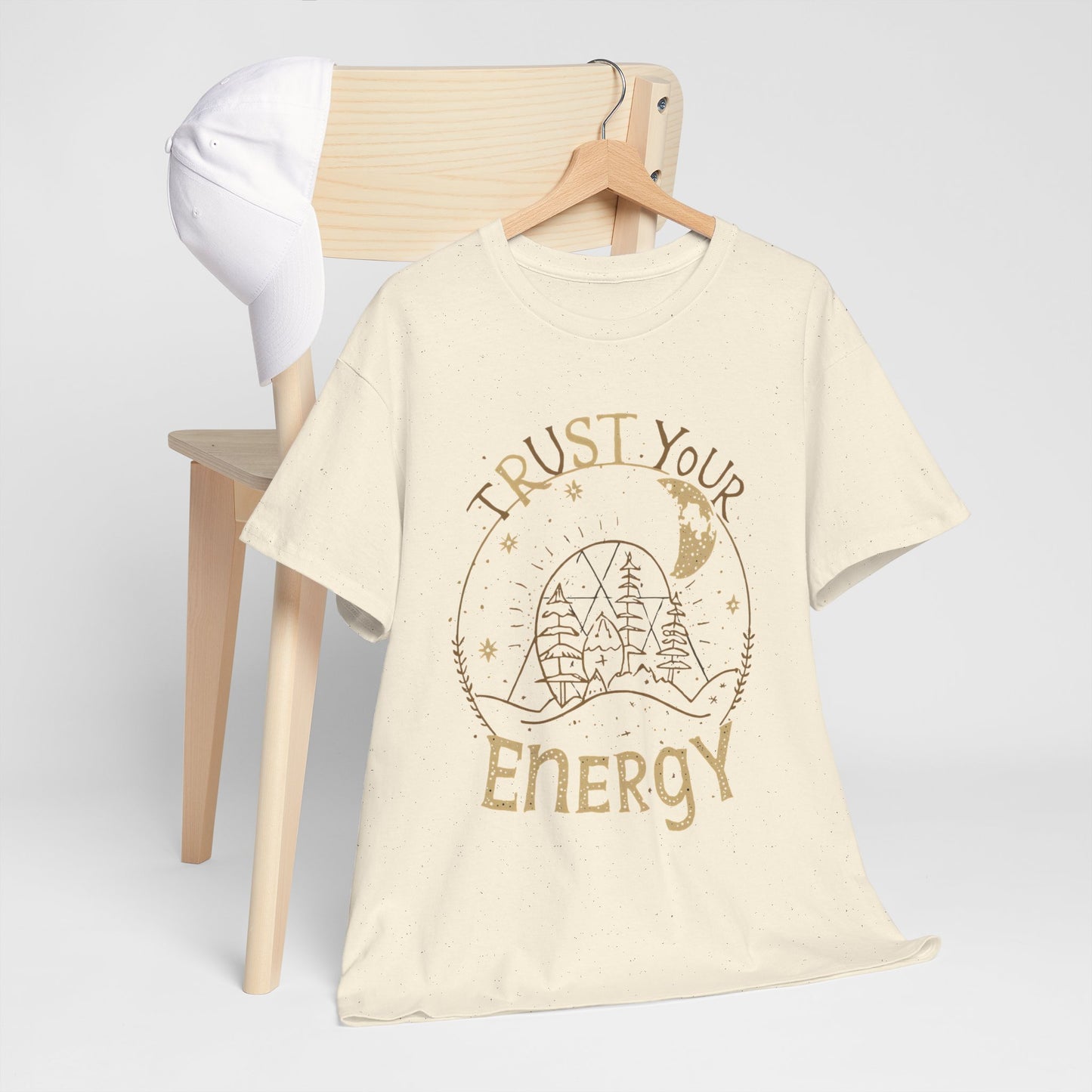 Trust Your Energy Women's Tee | Minimal Line Art