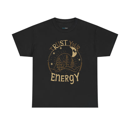 Trust Your Energy Women's Tee | Minimal Line Art