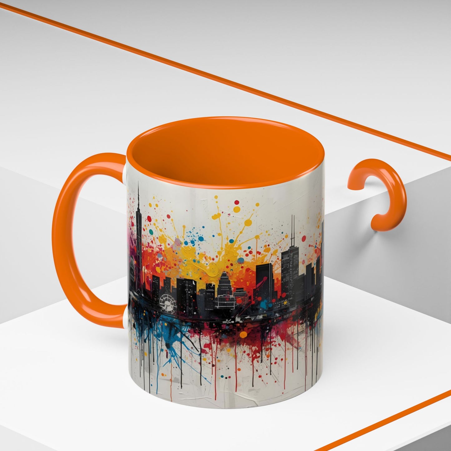 Urban Flow | Cityscape Art Mug