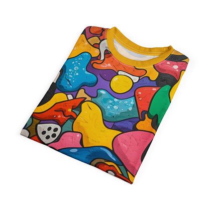 Vibrant Chaos | Abstract Art Tee
