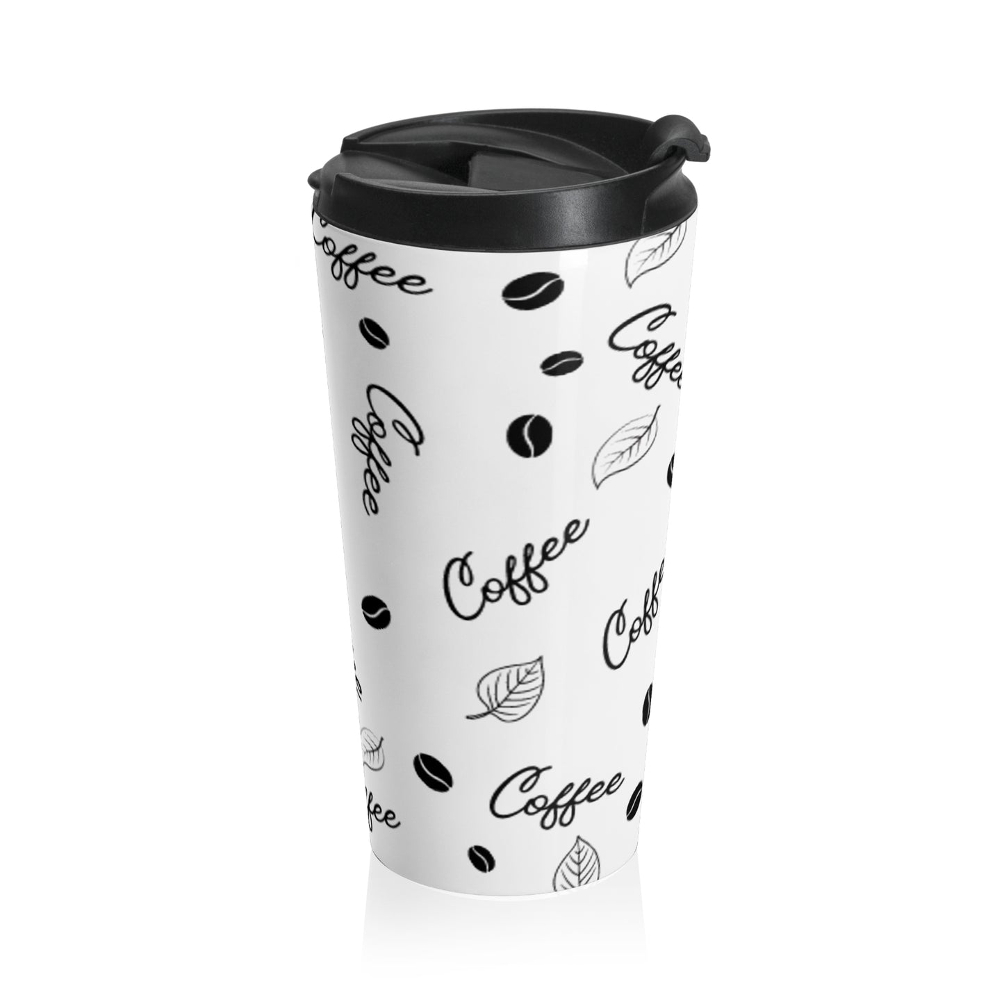 Coffee Lover's Stainless Steel Travel Mug