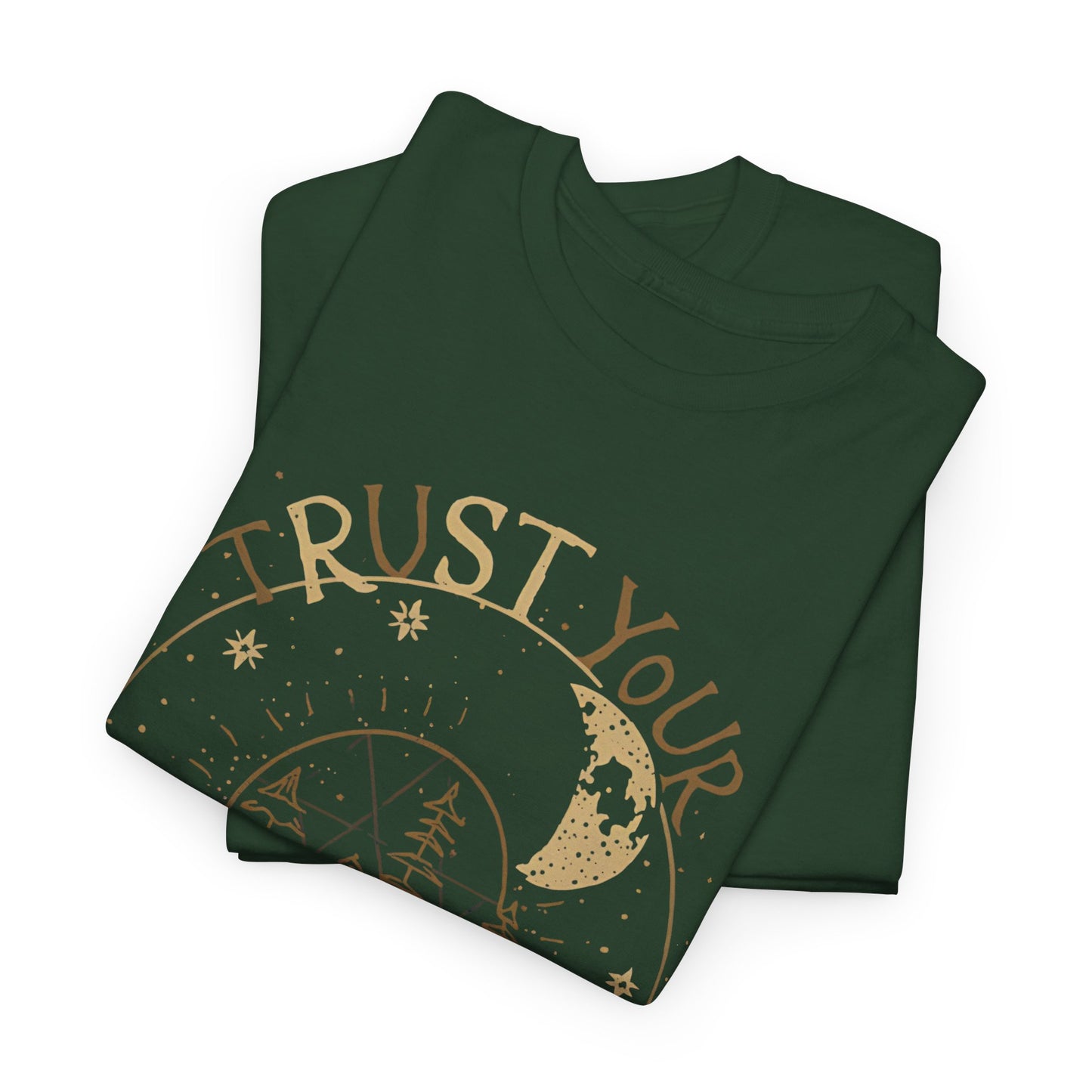 Trust Your Energy Women's Tee | Minimal Line Art
