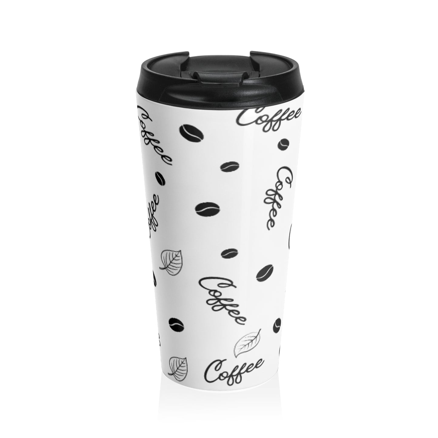 Coffee Lover's Stainless Steel Travel Mug
