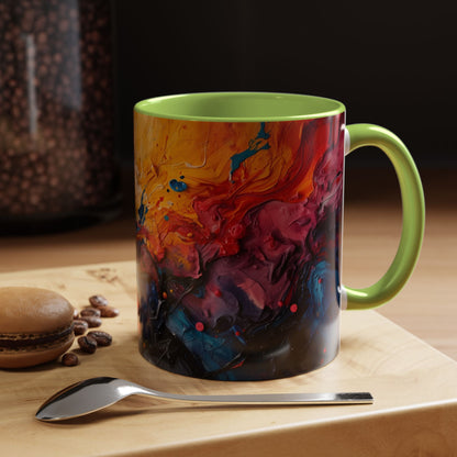 Molten Energy | Abstract Art Mug