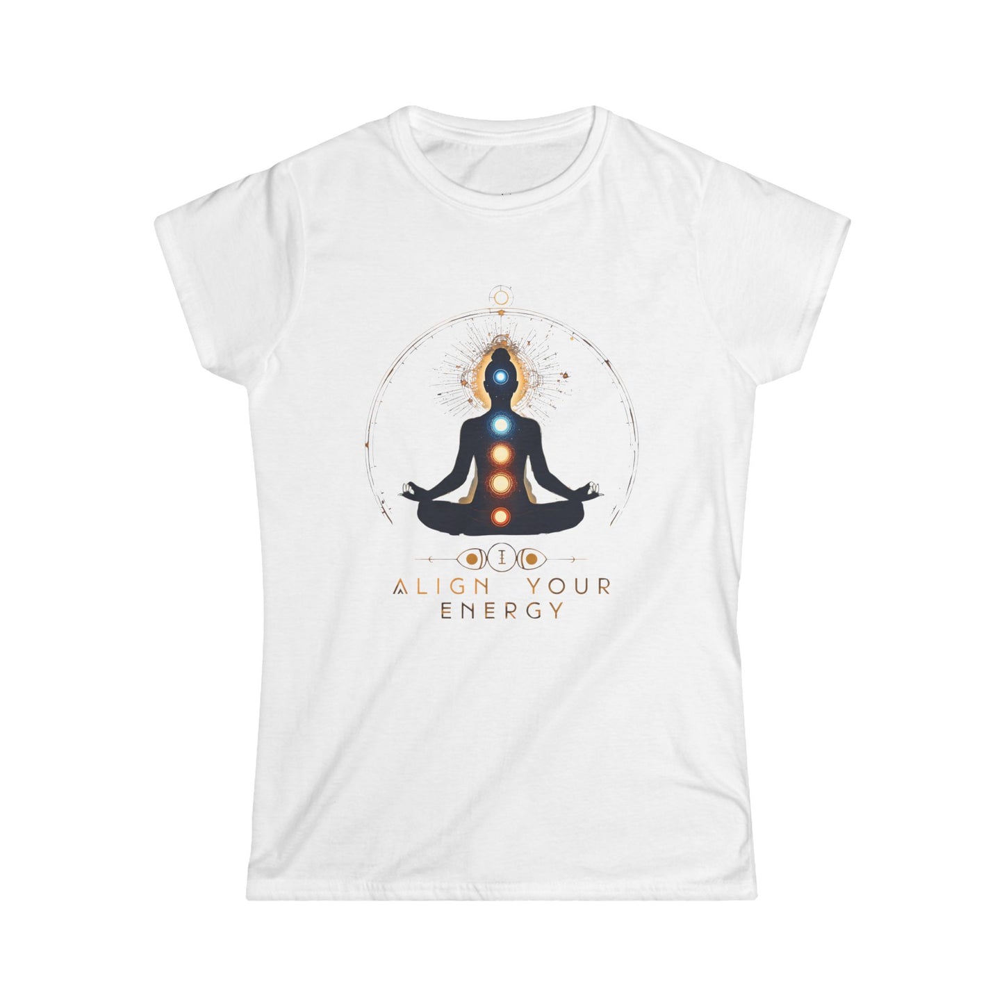 Align Your Energy Women's Tee – Chakra Meditation