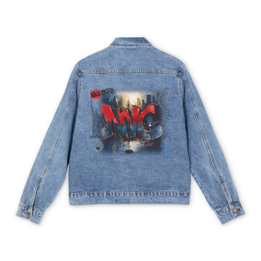 Urban Pulse | NYC Street Art Denim Jacket
