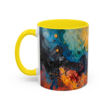 Molten Energy | Abstract Art Mug