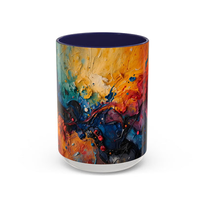 Molten Energy | Abstract Art Mug
