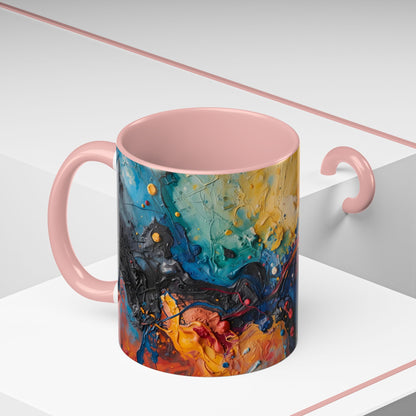 Molten Energy | Abstract Art Mug