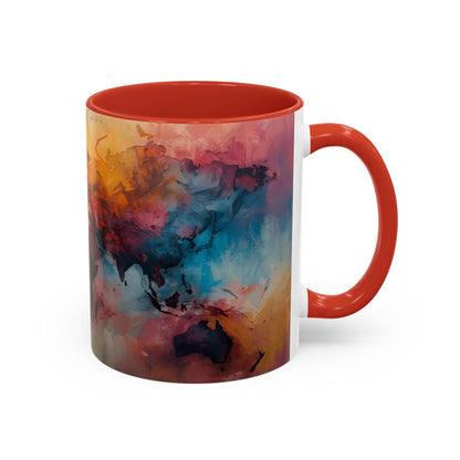 Worlds Within | Abstract Map Mug