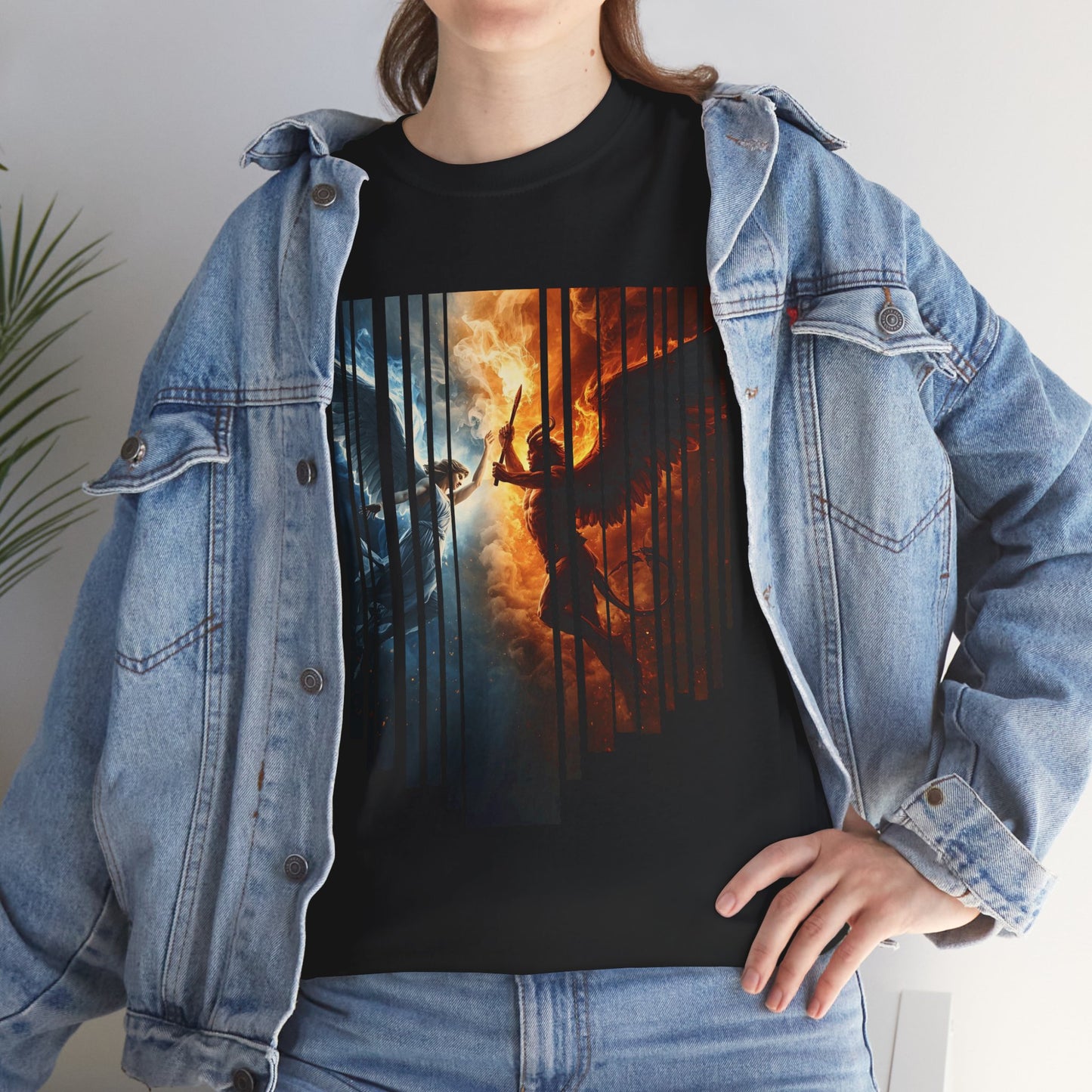 Divine Balance T-Shirt – Angel and Demon