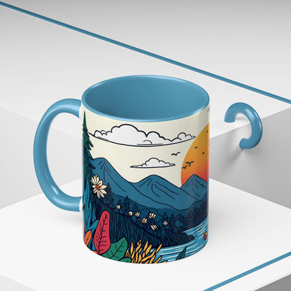 Golden Horizon | Nature Art Mug
